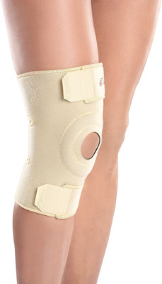 

Tynor Neoprene Knee Wrap - Universal Knee Support(Beige