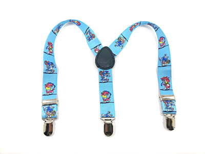 

Kidofash Y- Back Suspenders for Boys(Blue)