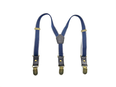 

Kidofash Y- Back Suspenders for Boys(Blue)