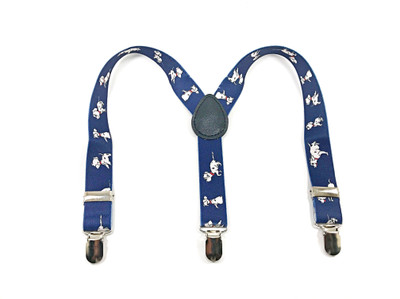 

Kidofash Y- Back Suspenders for Boys(Blue)