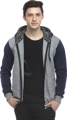 LAMBENCY Full Sleeve Solid Men Sweatshirt