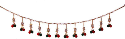 

Creativity Centre Exclusive Red N Green Golden Charm Toran Bandanwar Toran