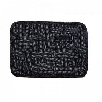 

Bruzone Grid Pad with Elastic Straps B01(Black)