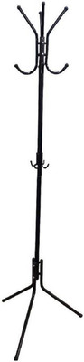 

RetailShopping Fancy & High Quality Wrought Iron Coat Rack Hanger Creative Fashion Bedroom for Hanging Clothes Shelves, Wrought Iron Racks Standing Coat Rack - Black Tripod(Black, Silver, Supports Up to 4900 g)