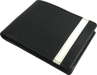 

SA Enterprises Men Black Genuine Leather Wallet(3 Card Slots)