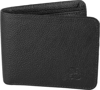 

SS Boys Black Artificial Leather Wallet(4 Card Slots)