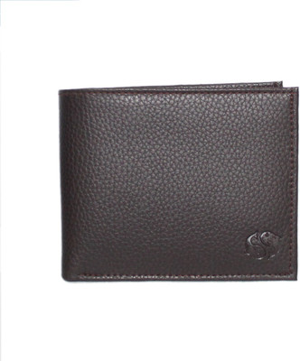 

GlobusMM Men Brown Artificial Leather Wallet(5 Card Slots), Black;brown