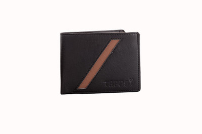 

Tapps Men Black, Tan Genuine Leather Wallet(4 Card Slots)