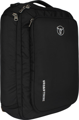 

Urban Tribe Trans4mer v2.0 multipurpose Backpack cum Messenger Bag cum overnighter cum Briefcase 20 L Laptop Backpack(Black)