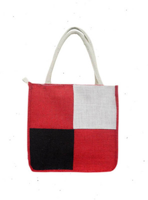 

Haastika Jute Shopping Bag Lunch Bag(Multicolor, 3 L)