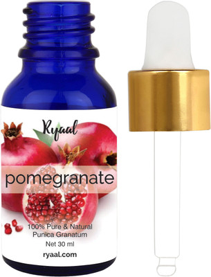 

Ryaal Pomegranate Seed Oil- 100% Pure Organic Unrefined Cold Pressed Antioxidant Moisturizer for Hair Skin and Nails(30 ml)