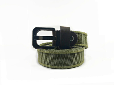 

Kidofash Boys & Girls Casual Green Fabric Belt