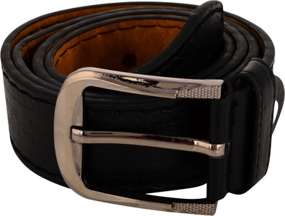 

The Ethnic Wears Men Casual Black Artificial Leather Belt