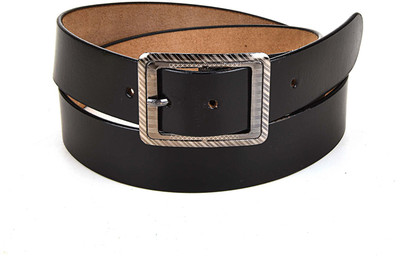 

Ukart Men Casual, Formal, Party Black Artificial Leather Belt