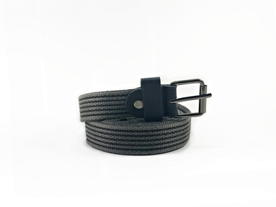 

Kidofash Boys & Girls Casual Grey Fabric Belt