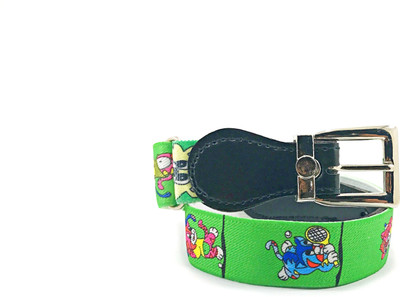 

Kidofash Boys & Girls Casual Green Fabric Belt