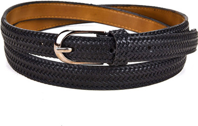 

Ukart Women Casual, Formal, Party Black Artificial Leather Belt