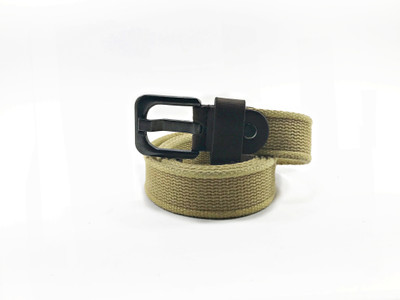

Kidofash Boys & Girls Casual Brown Fabric Belt