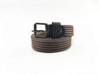

Kidofash Boys & Girls Casual Brown Fabric Belt