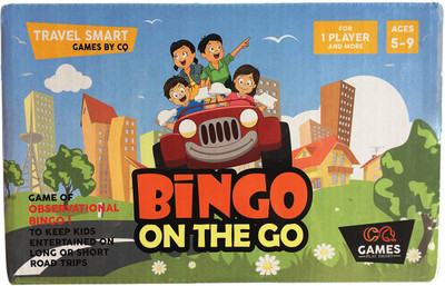 

CQ Games Bingo On The GO Board Game