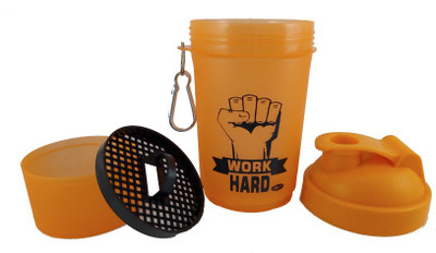 

Hyper Adam AN-24 Smart Shaker With Protein Compartment 600 ml Shaker(Pack of 1, Orange)