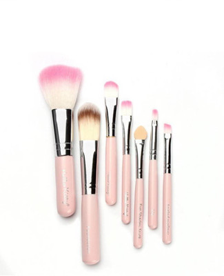 

Makeup Brushes Hello Kitty 7pcs mini Pink brush set(Pack of 7)
