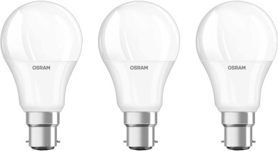 OSRAM 9 W Round B22 LED Bulb(Yellow, Pack of 3)