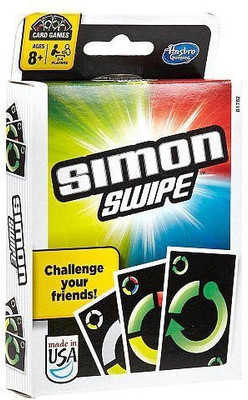 

Hasbro Simon Swipe The Card Game(Multicolor)