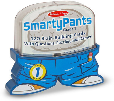 

Melissa & Doug Grade Smarty Pants Card Game(Multicolor)