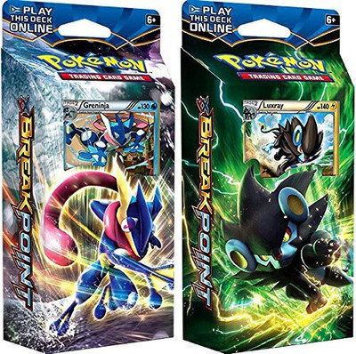 

Pokmon XY XY9 Breakpoint - BOTH Theme Decks Greninja & Luxray(Multicolor)