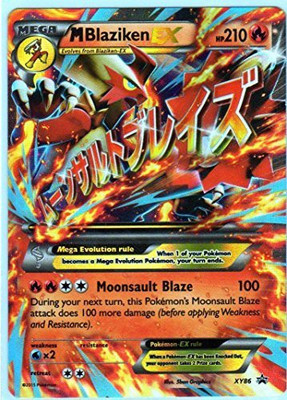 

Pokmon Mega/M Blaziken EX Card Ultra-Rare, Holo-Foil(Multicolor)