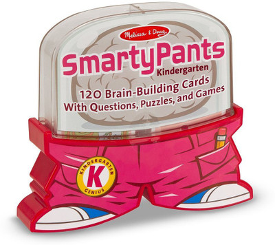 

Melissa & Doug Kindergarten Smarty Pants Card Game(Multicolor)