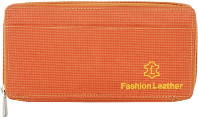 

Fashion Leather Casual Orange Clutch