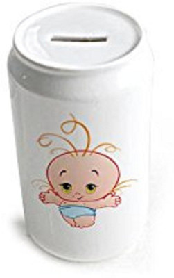 

Lilsta Coin Box Coin Bank(White)