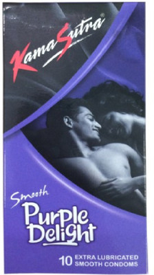 

KamaSutra Smooth Purple Delight, Pack of 6 (CONCEALED / CONFIDENTIAL PACKAGING) Condom(Set of 6, 10S)