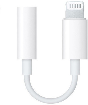 

TUQUEK Original Apple Lightning To 3.5 mm Headphone Jack Adapter - White ( 1 Year Warranty ) Headphone Adapter(White)