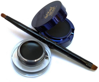 

Makeup Fever Matt Look Gel Kajal & Cake Liner 14.5 g(Jet Black)