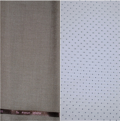KUNDAN SULZ GWALIOR Polycotton Graphic Print Shirt & Trouser Fabric