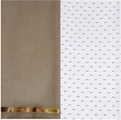 KUNDAN SULZ GWALIOR Polycotton Graphic Print Shirt & Trouser Fabric