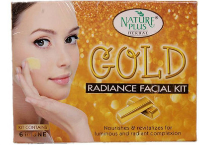

NATURE PLUS GOLD RADIANCE FACIAL KIT 330 g(Set of 6)