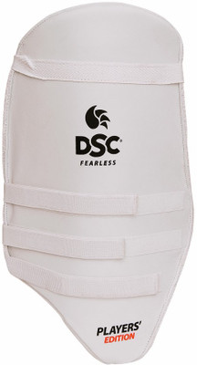 

DSC DSC Thigh Pad Condor Pro (Leather) Long Cricket Thigh Guard(White