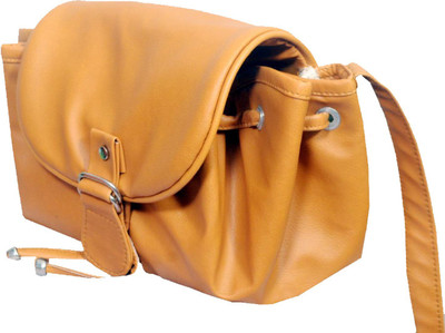 

mango star Sling Bag(Tan)