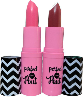 

Avon Perfect Pout 2 Lipstick(Radiant Red, Pucker up Pink, 8 g)