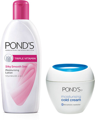

Ponds Triple Vitamin Moisturising Lotion with Cold Cream(300 ml)