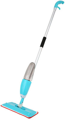 

shopizone Floor Mop With Washable Cleaning Pad And Integrated Water Spray Wet & Dry Mop(Blue)