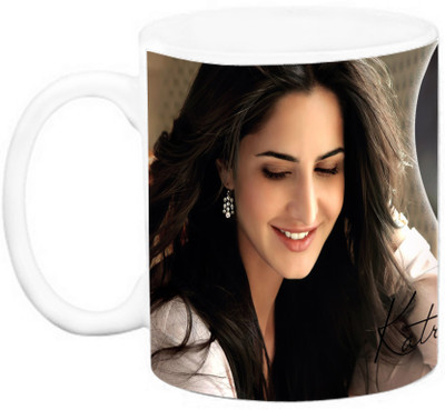 

EFW BOLLYWOOD ACTRESS - Katrina Kaif (Design 3) Ceramic Mug(325 ml), Multicolor