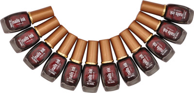 

Nails Ink crazymehroon Maroon(Pack of 12)