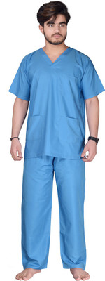

YAYA YA7202B-1 Shirt, Pant Hospital Scrub(Blue S)