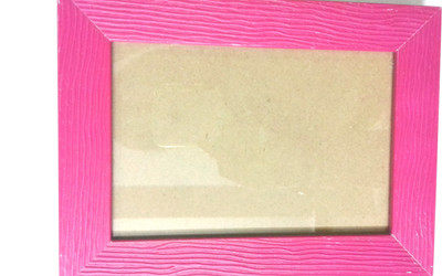 

ARIHANTENVIRO Wood Photo Frame(Pink, 1 Photos)