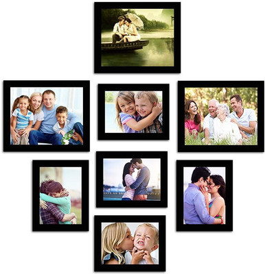 

Make Home Happy MDF Photo Frame(Black, 8 Photos)